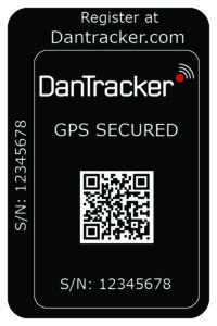 DanTracker Secure Sticker